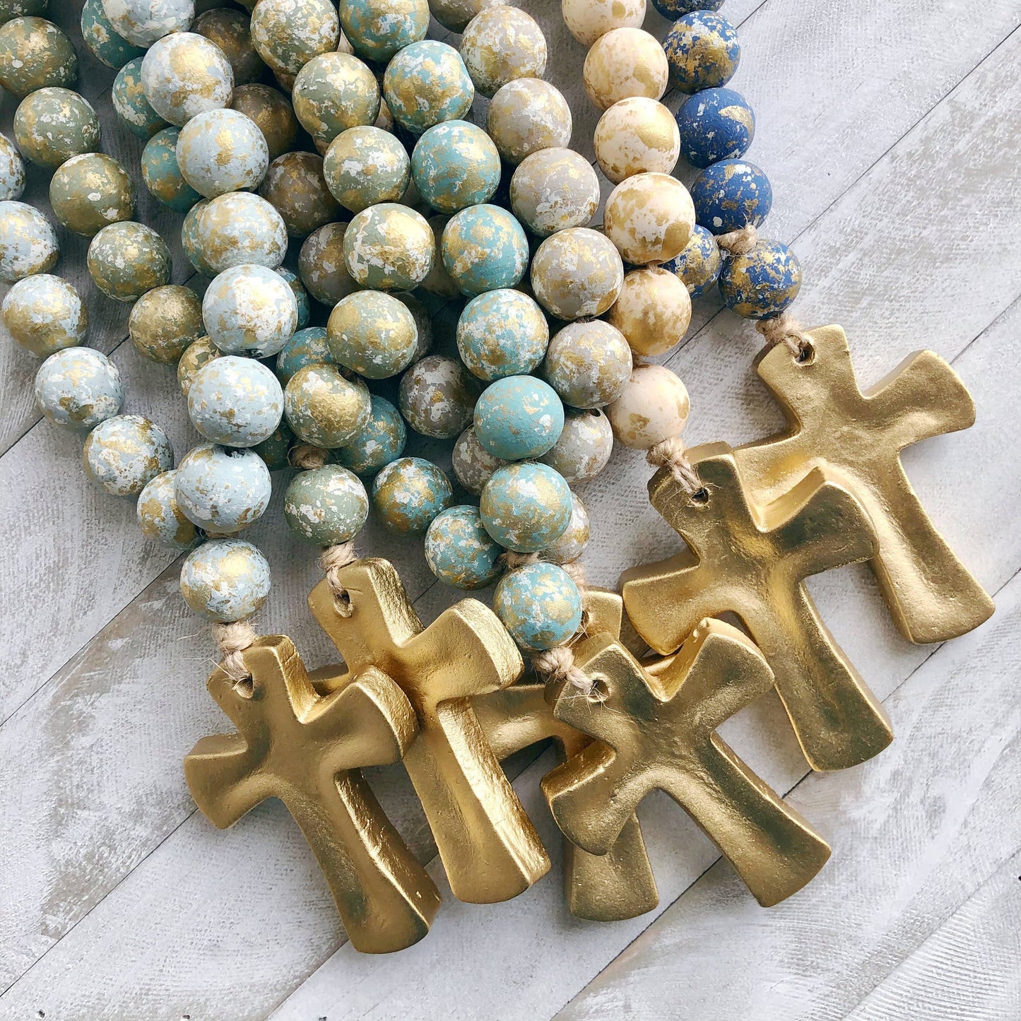 Blessing Beads With Cross