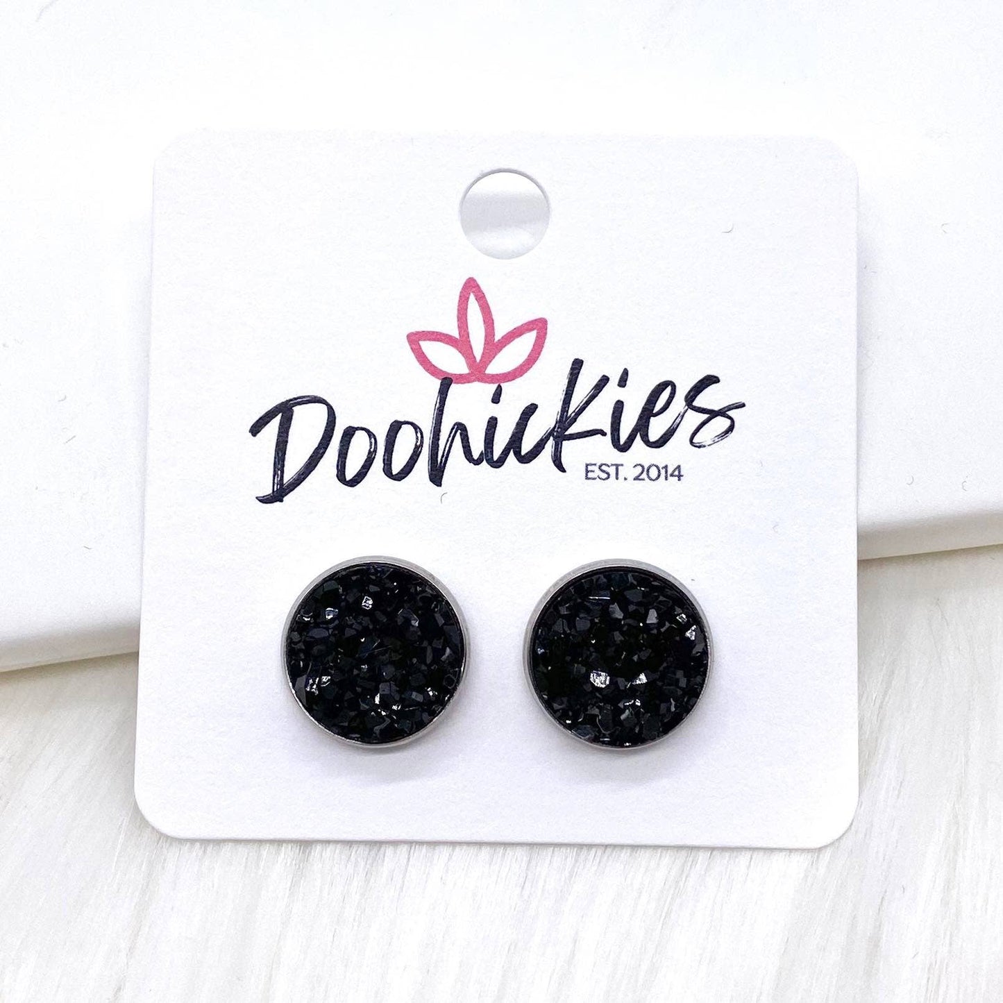 12mm Sparkle Spirit Studs -Earrings