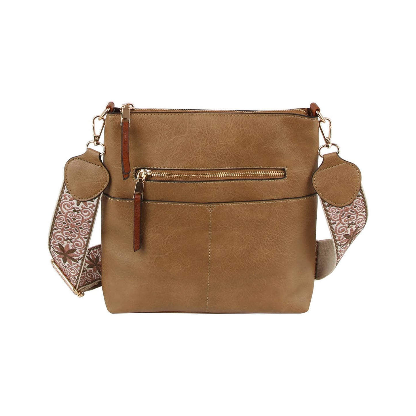 Classic Front Pocket Crossbody Sling Bag