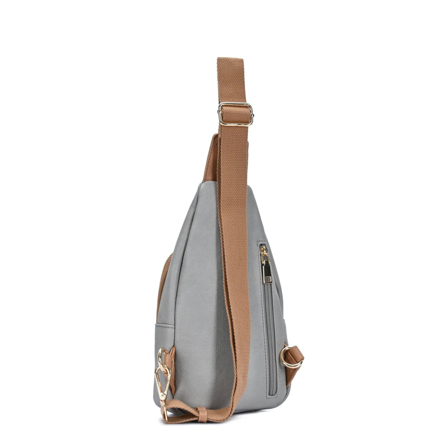 Tasha Multi Zip Compartment Sling Bag