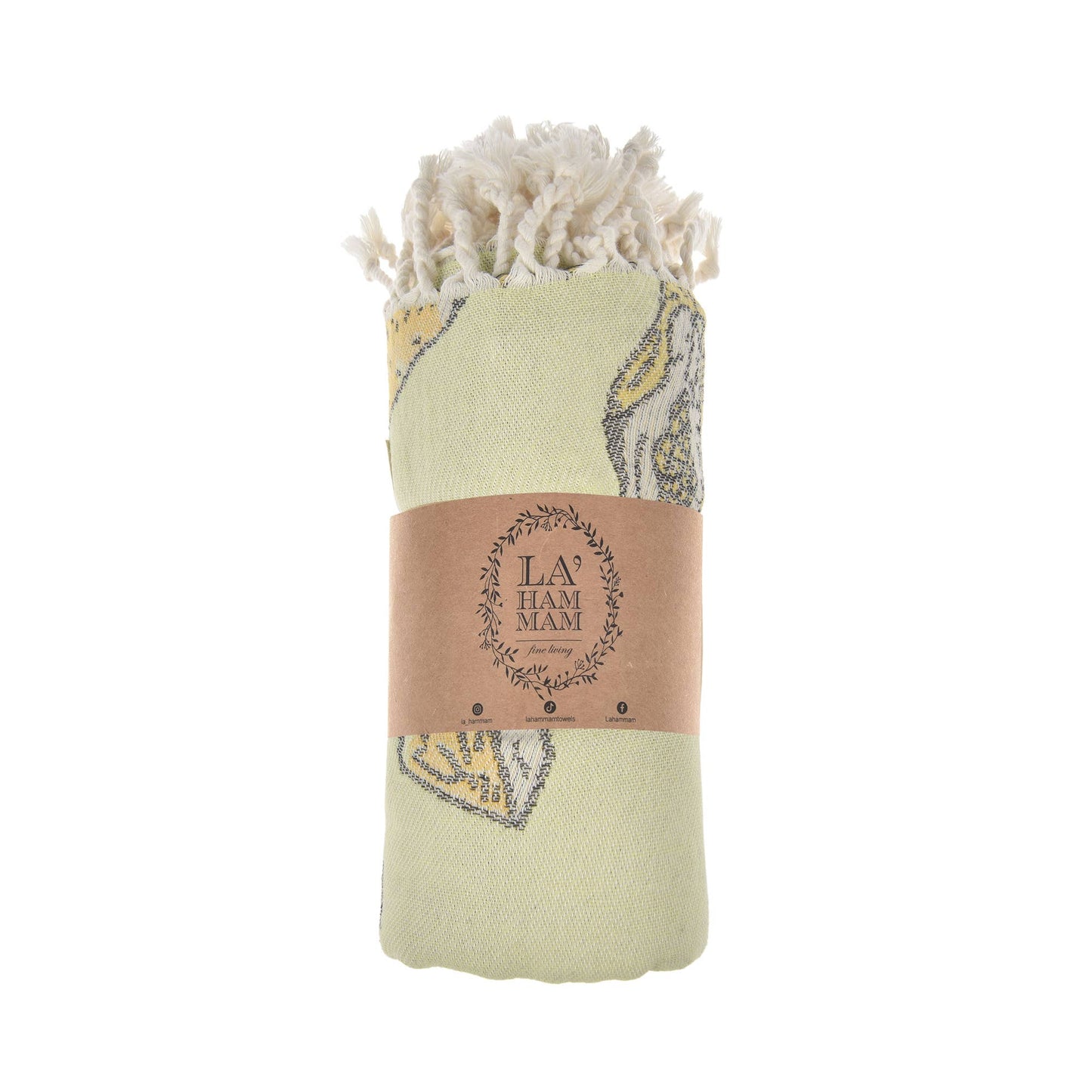Tropicals Peshtemal Pure Cotton Beach Towel