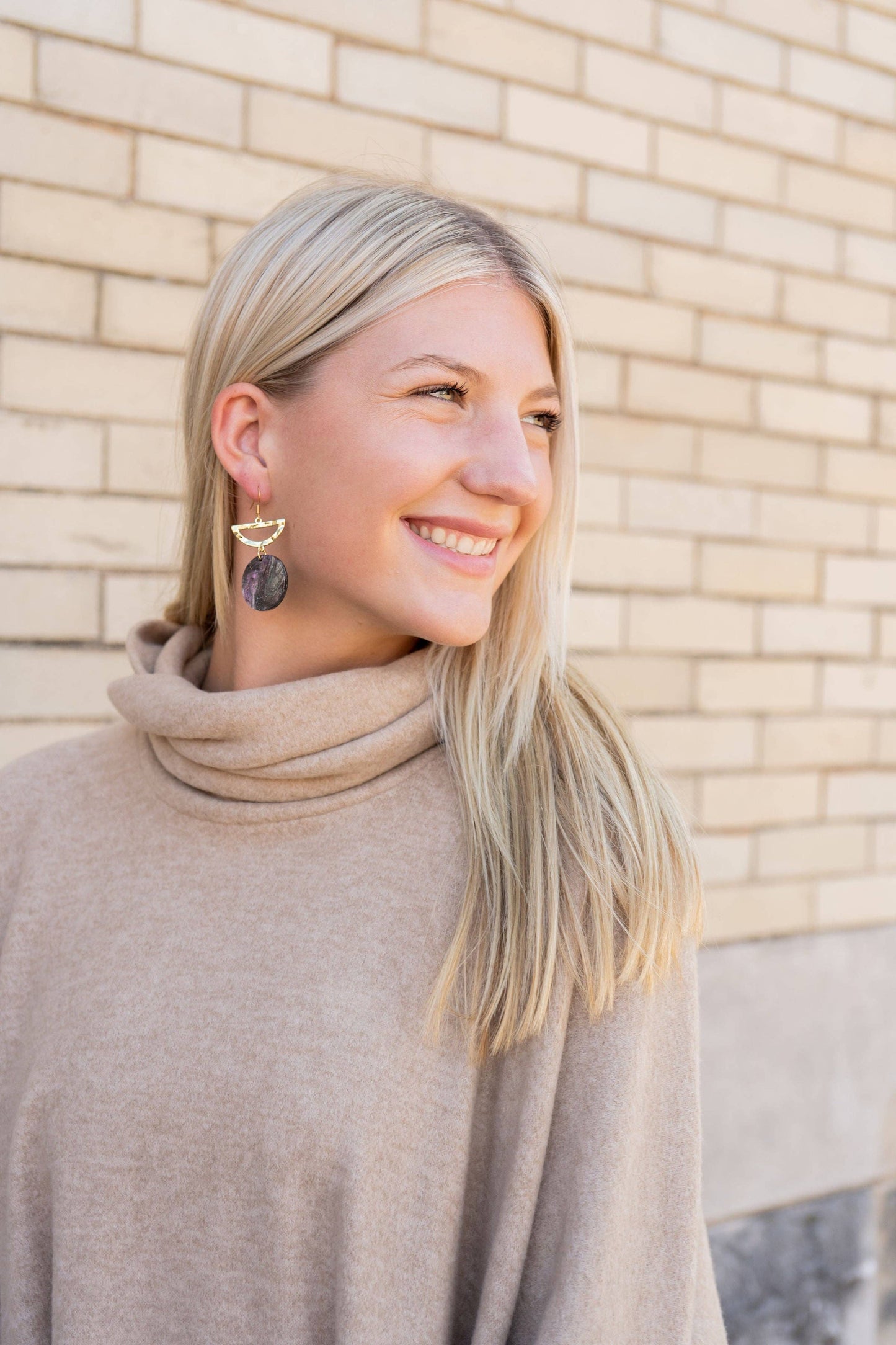 Natasha Earrings - Forrest Shimmer