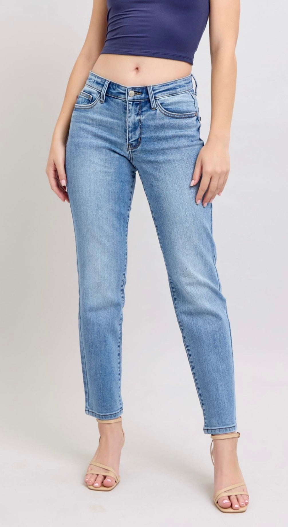 Judy Blue MR Slim Fit Cell Phone Pocket Jeans