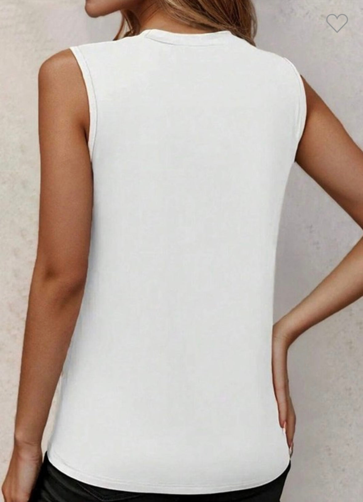 Pleated Tank (4 colors)
