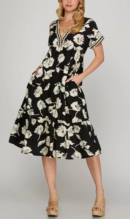 Night Blossom Dress