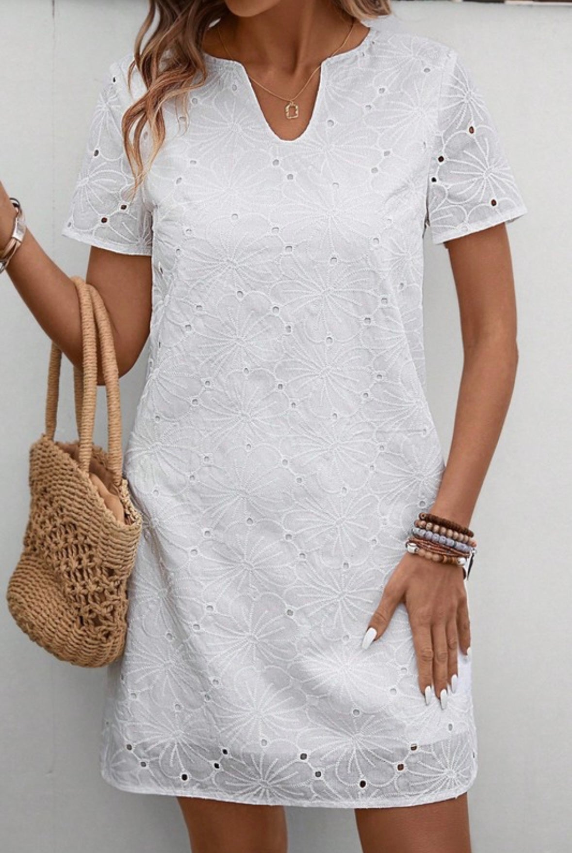 Eyelet Dress