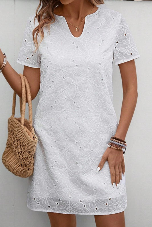 Eyelet Dress