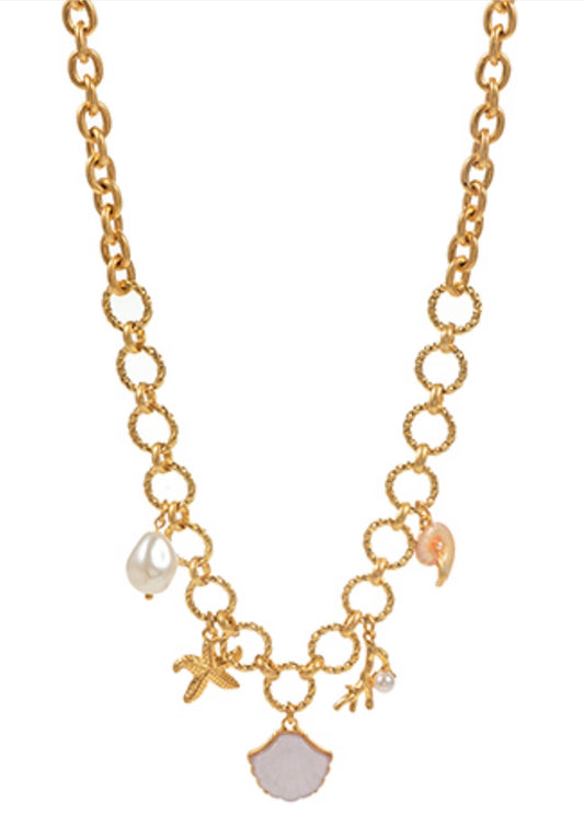 Beach Charms Necklace