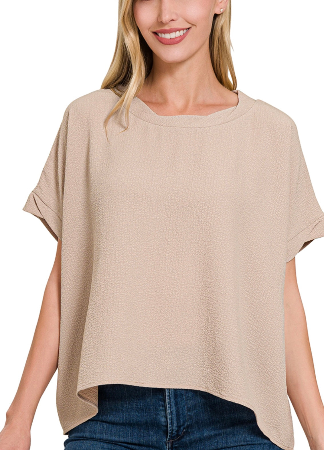Bubble Airflow Blouse (4 colors)