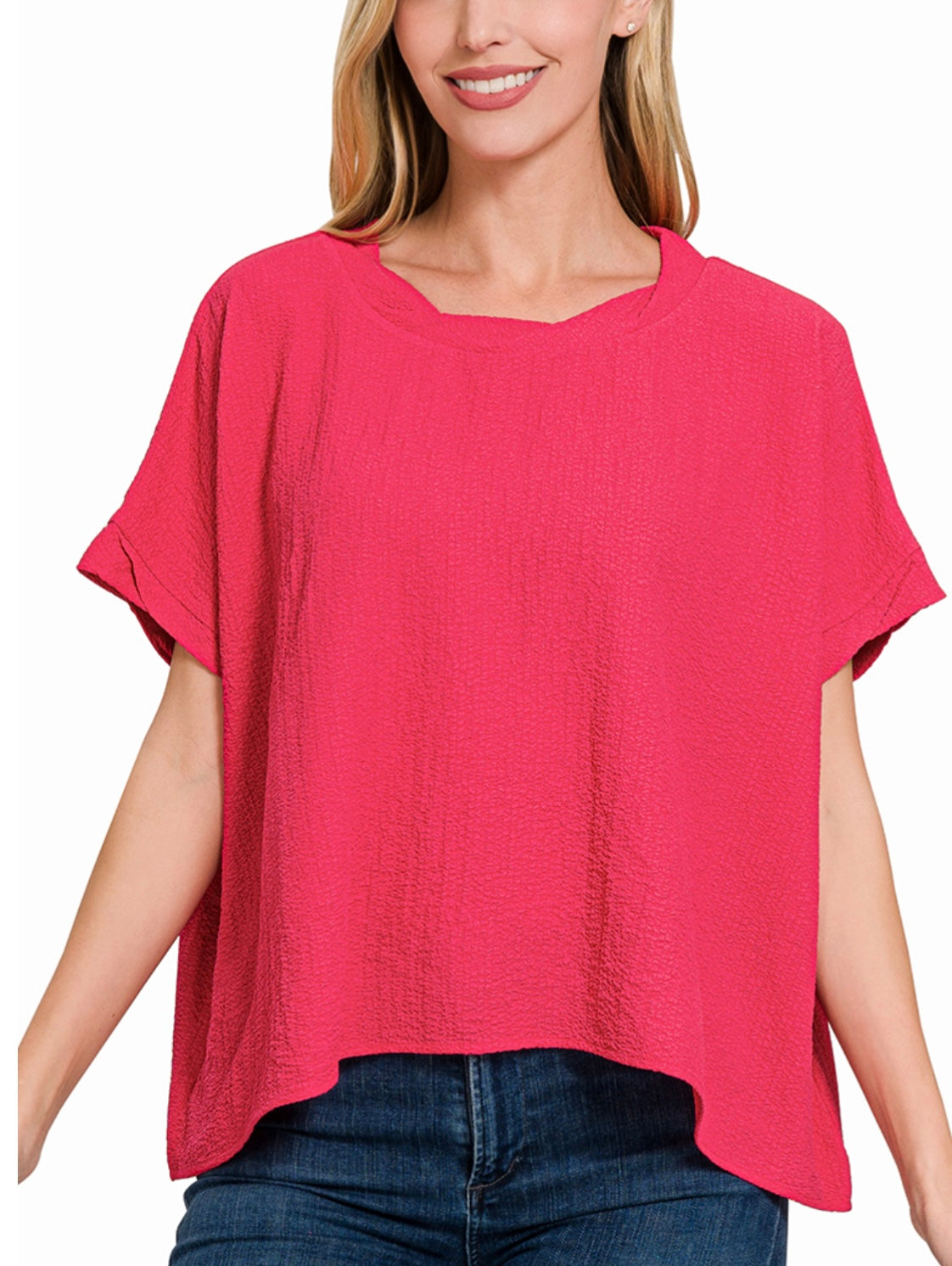 Bubble Airflow Blouse (4 colors)