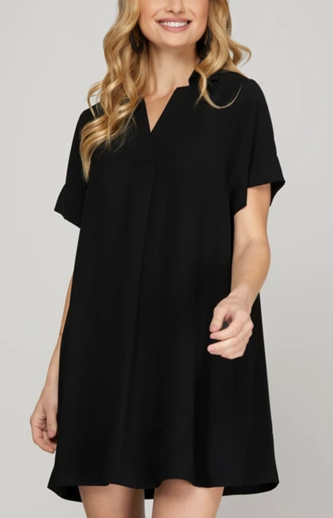 Collared Shift Dress (3 colors)