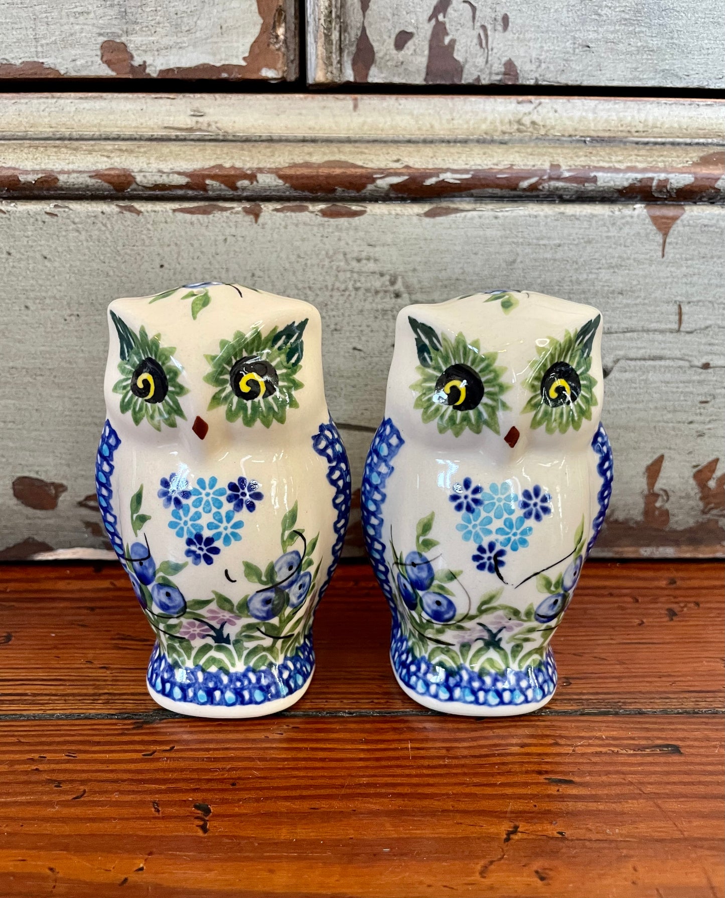 Owl Salt & Pepper Shaker Set