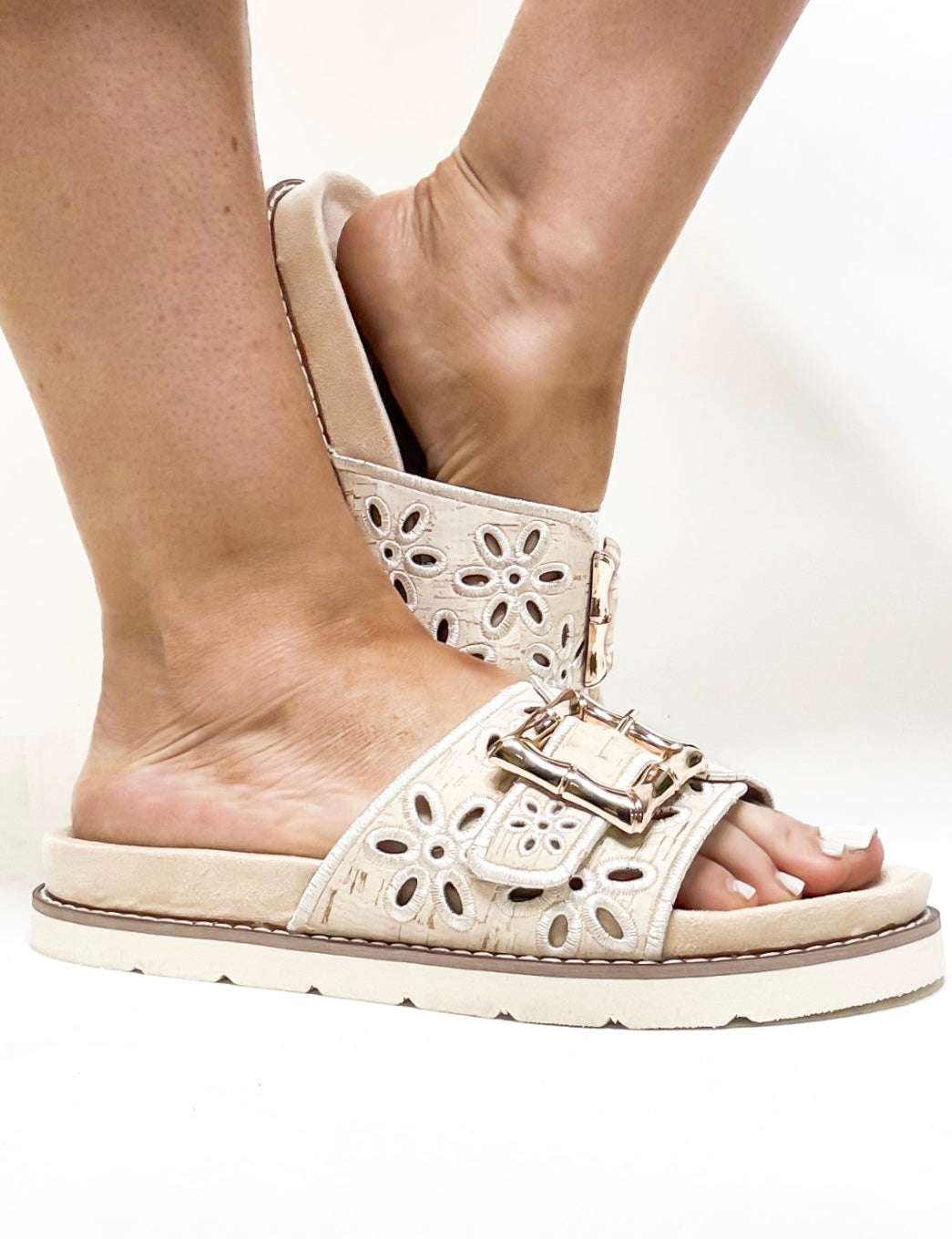 Corky’s Slid in my DM Sandals