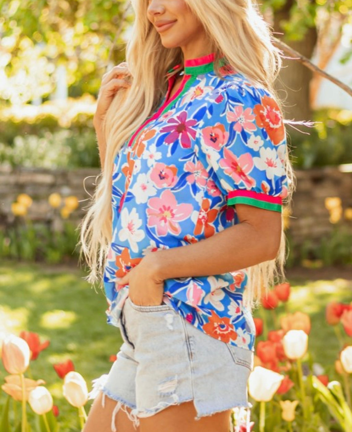 Petal Pop Blouse