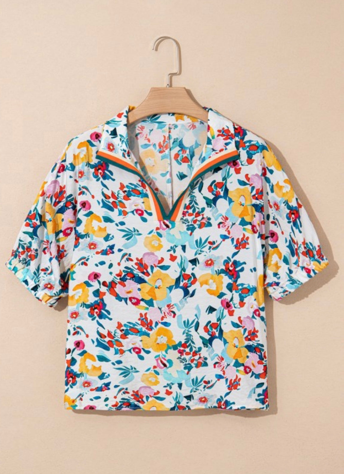 Burst of Floral Blouse