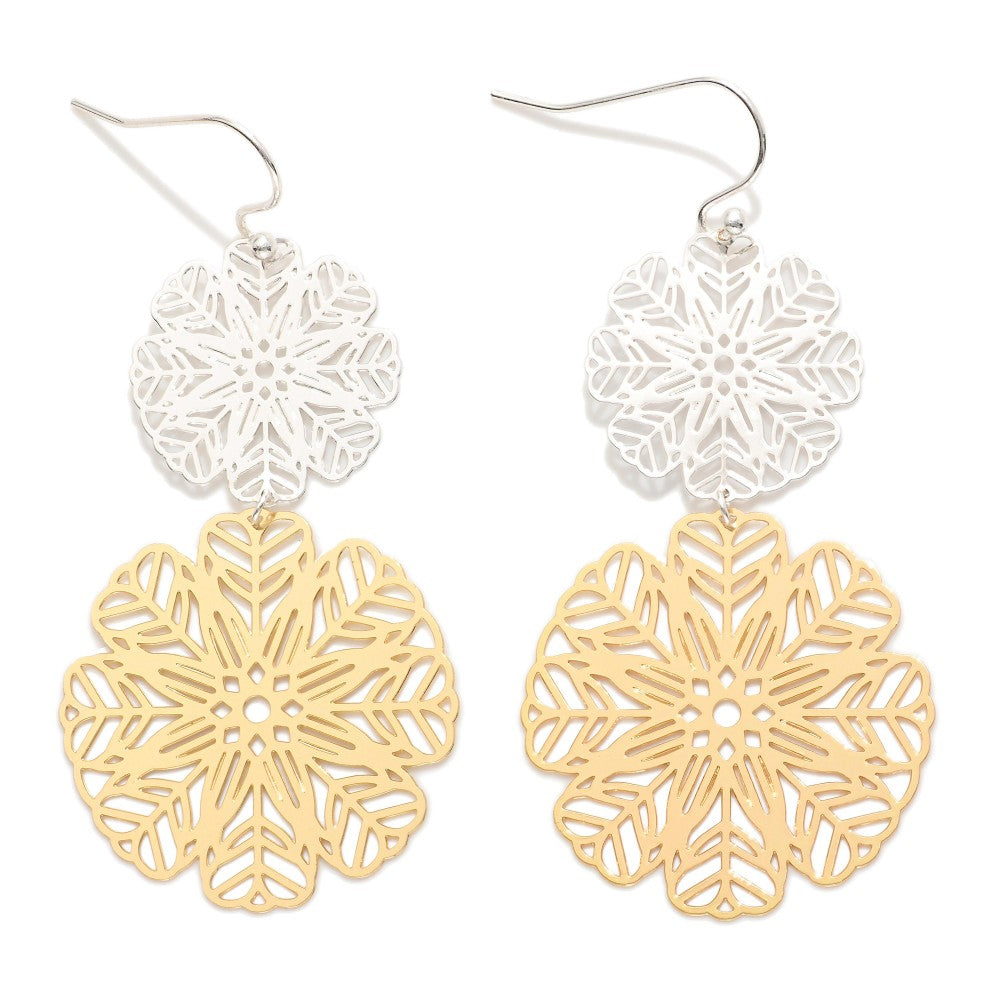 Filigree Flower Earrings