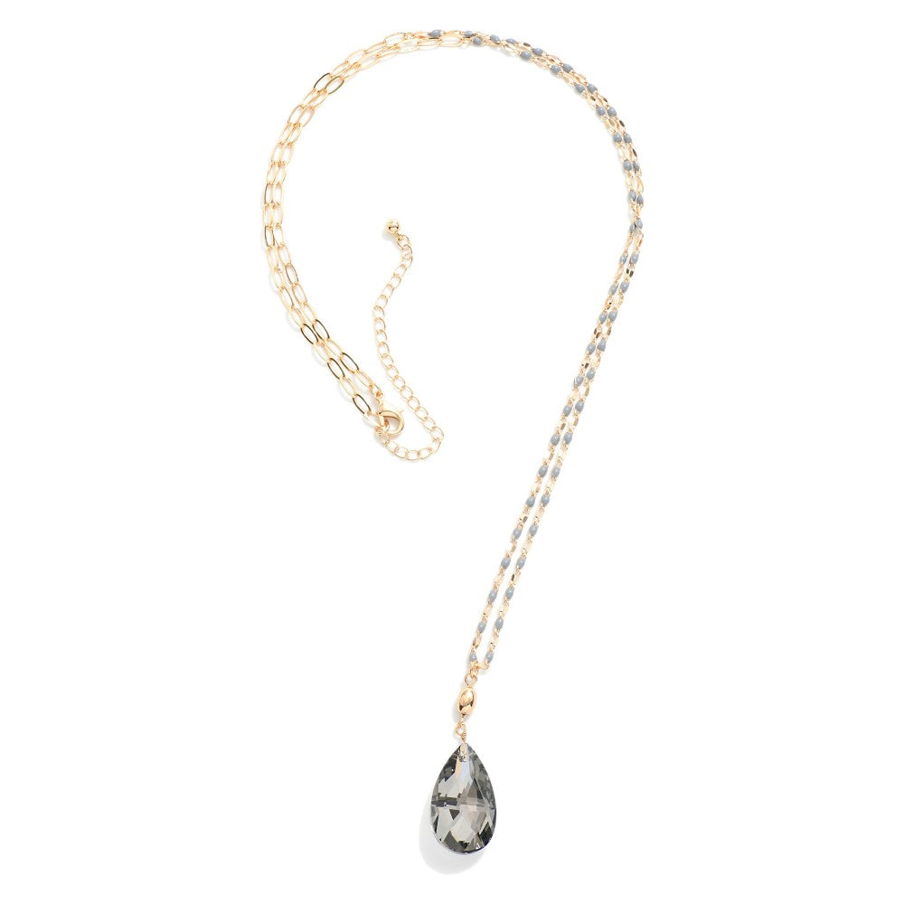 Teardrop Pendant Necklace