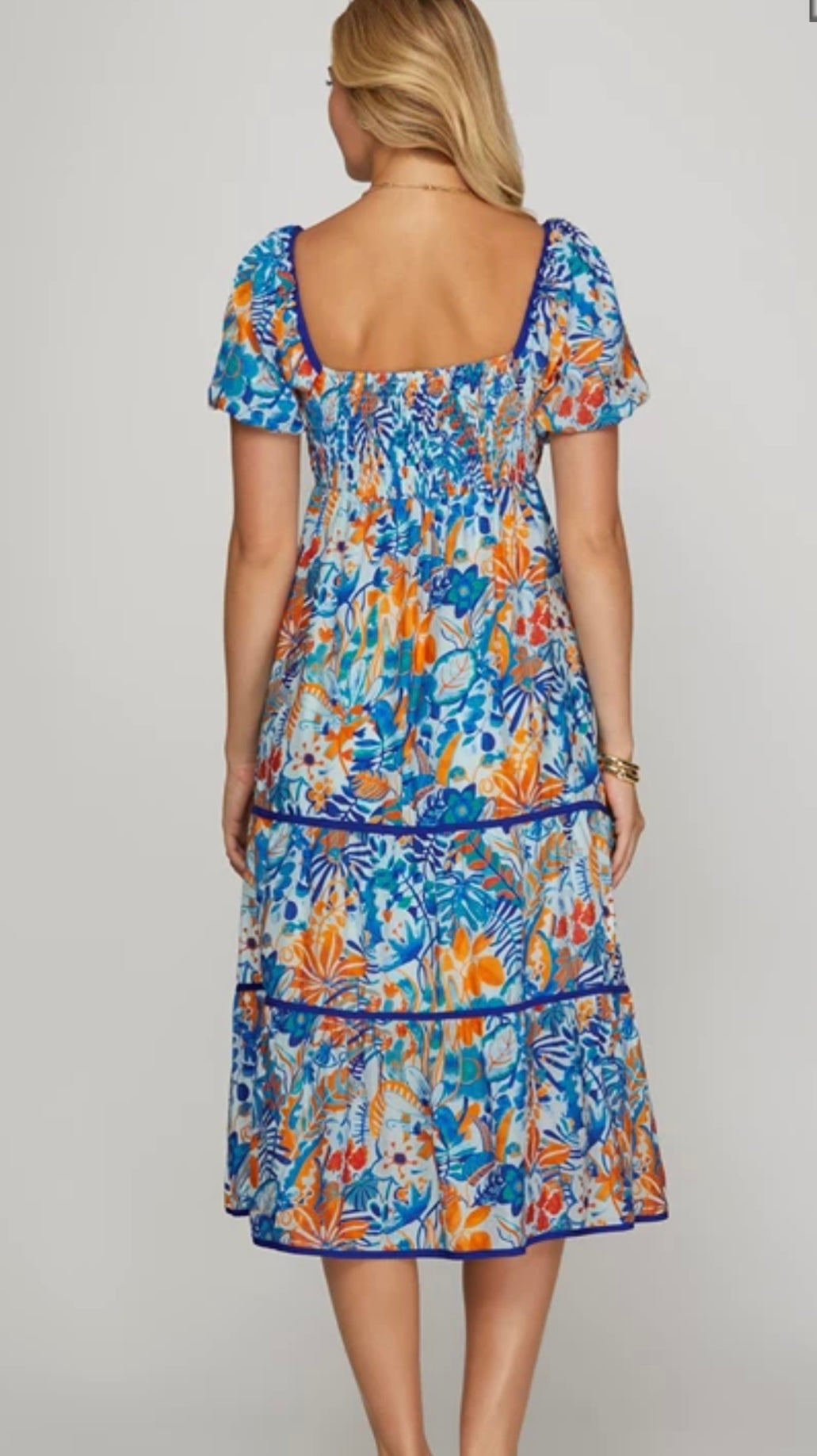 Island Bloom Maxi Dress