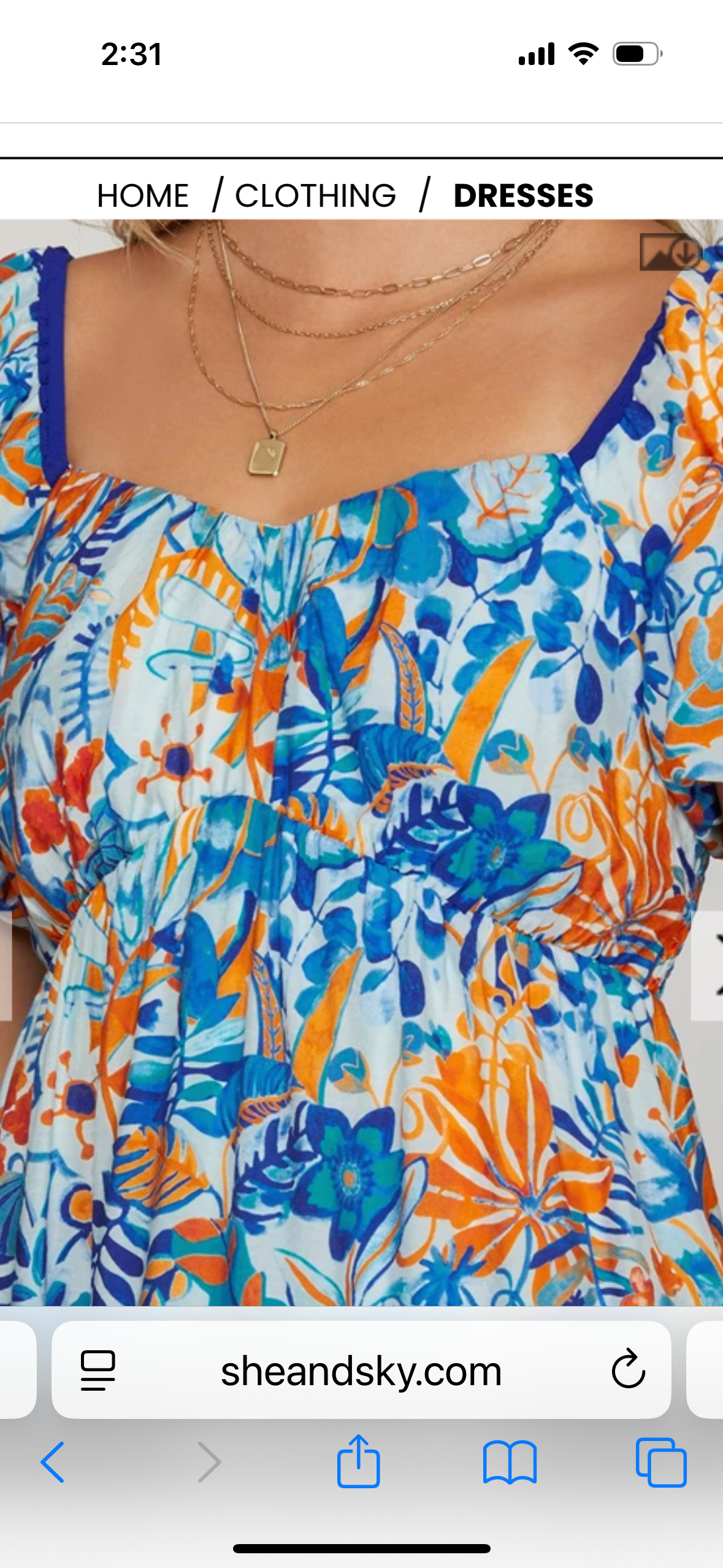 Island Bloom Maxi Dress