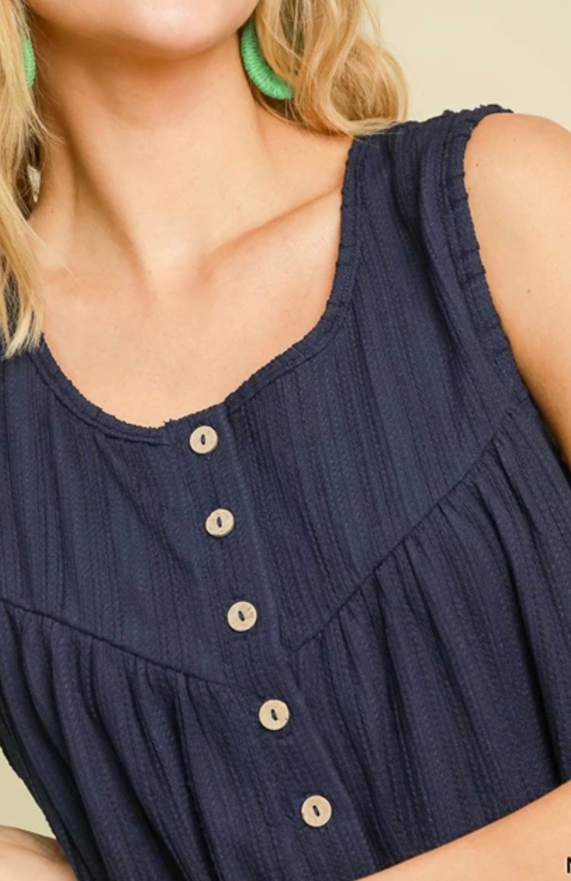 Textured Midi Dress