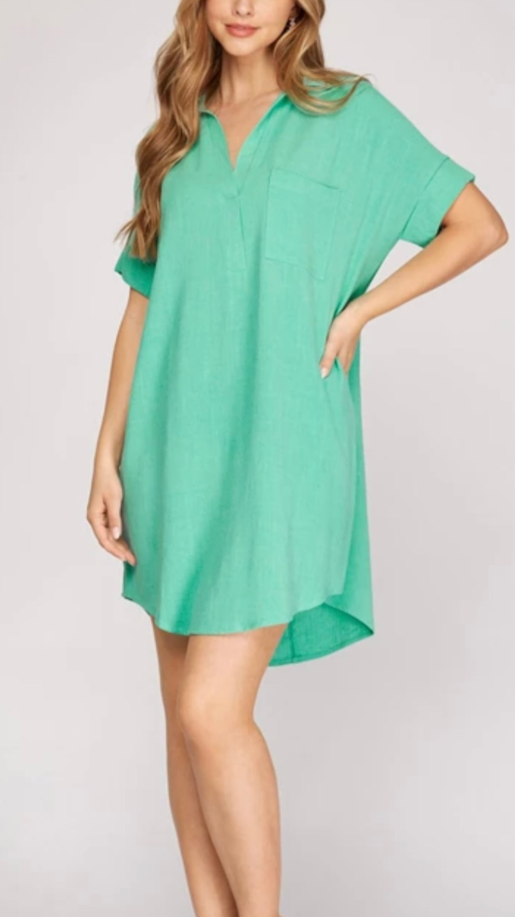 Shirt Dress (2 colors)