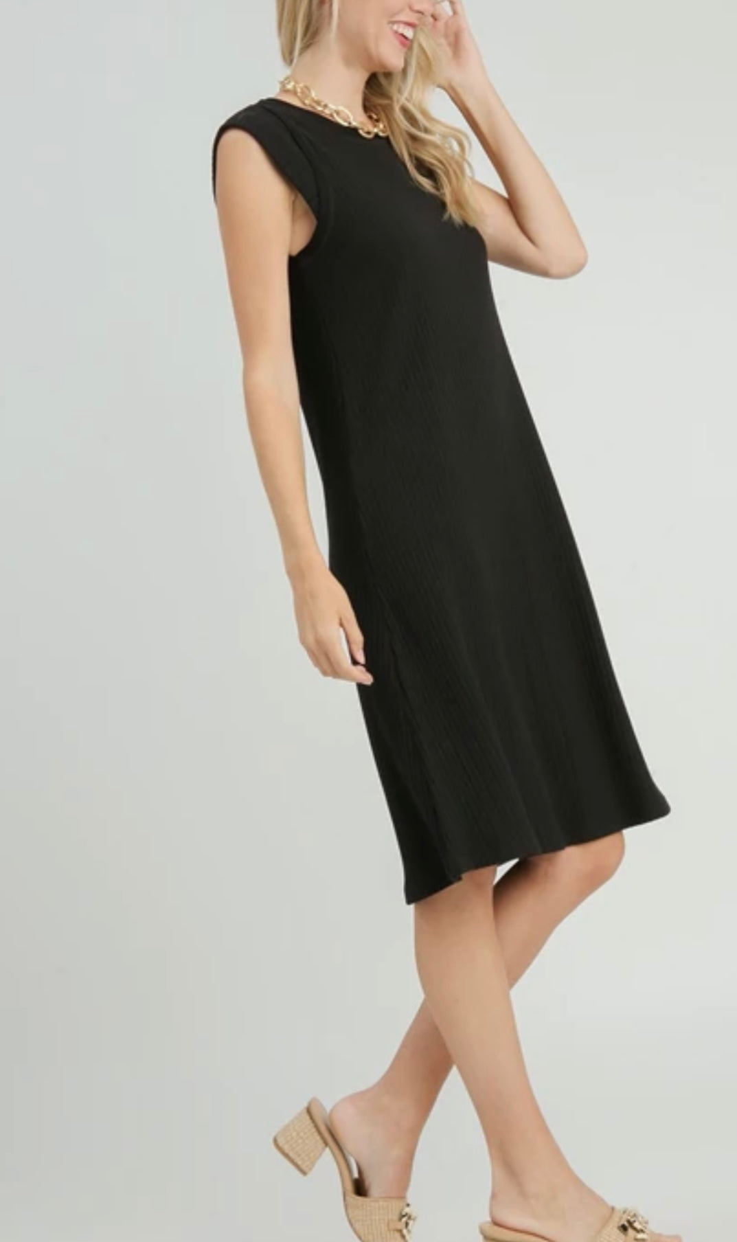 Ribbed Knit Dress