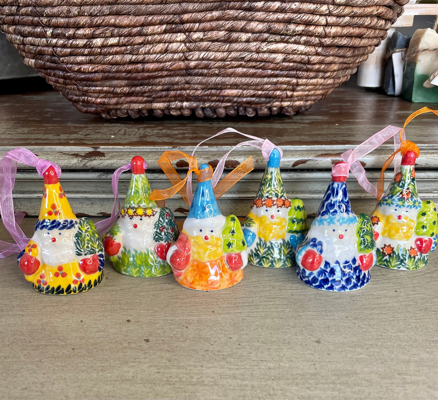 Kalich Santa Ornaments