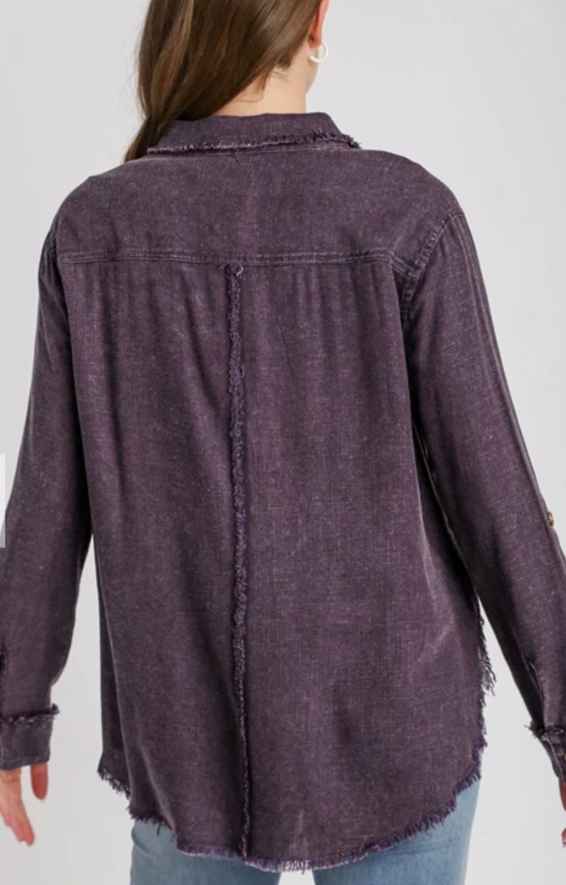 Mineral Washed Blouse