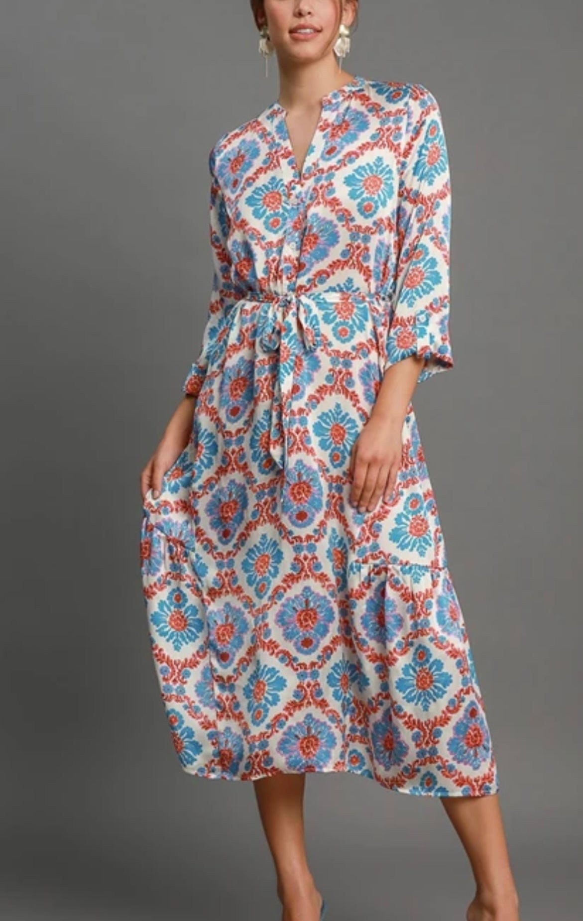 Marigold Mosaic Dress