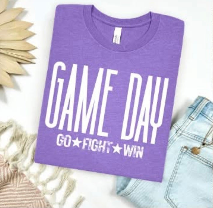 Game Day Tees (5 colors)