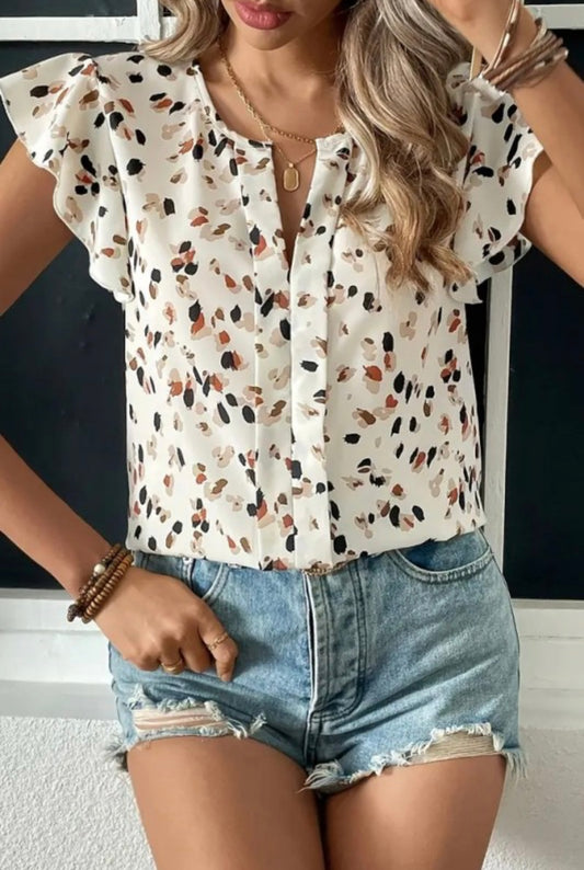 Speckled Blouse