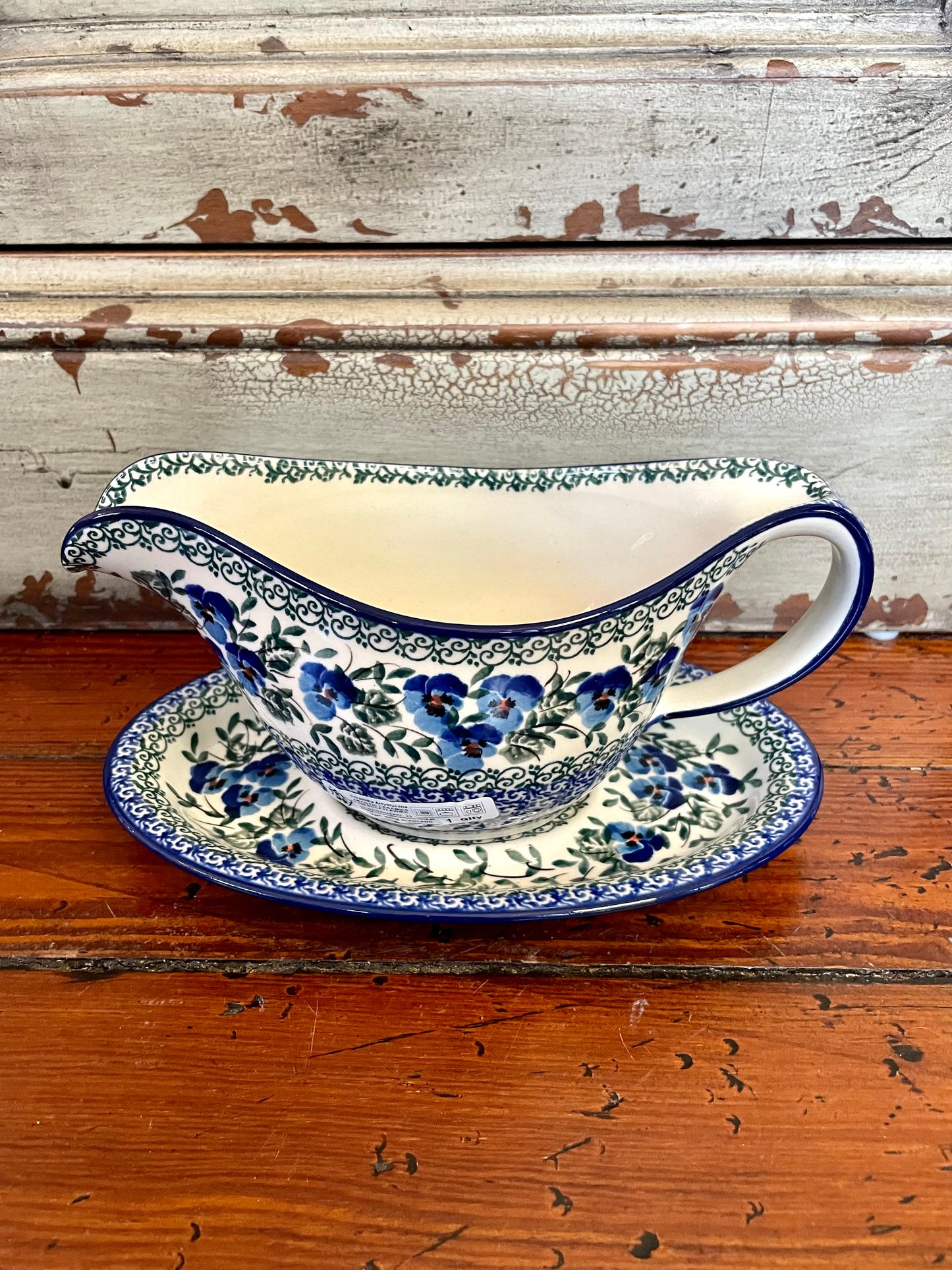 20oz Gravy Boat & Saucer