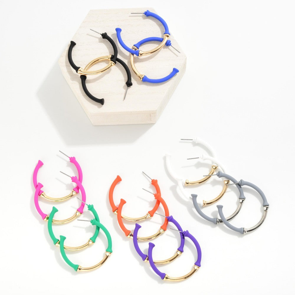 Coated Bamboo Hoops