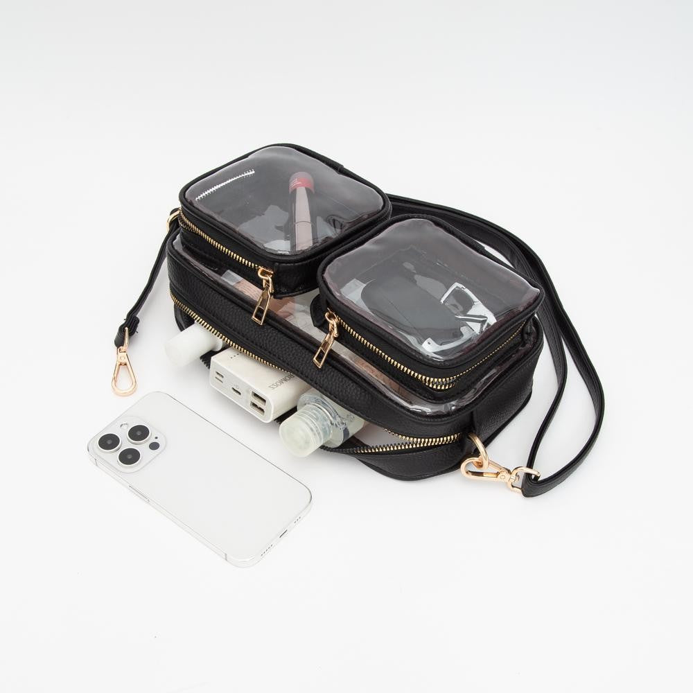 Outer Pockets Crossbody (2 options)
