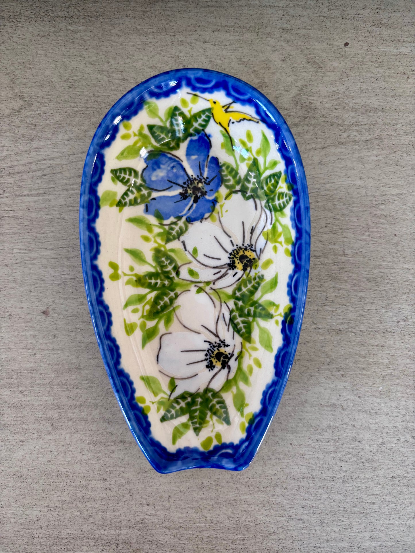 Elongated Spoon Rest