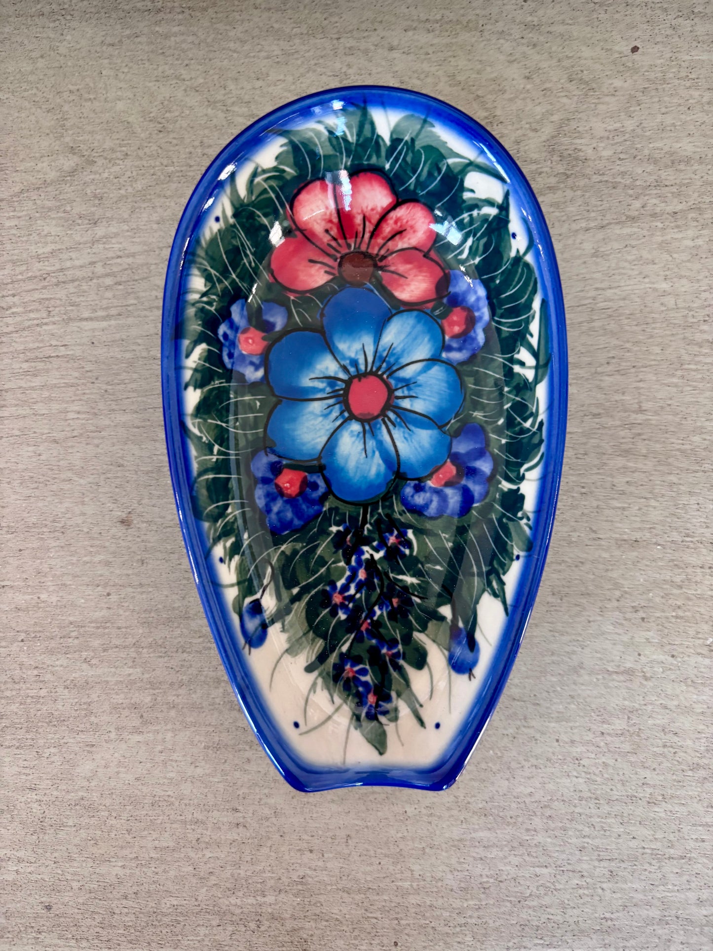 Elongated Spoon Rest