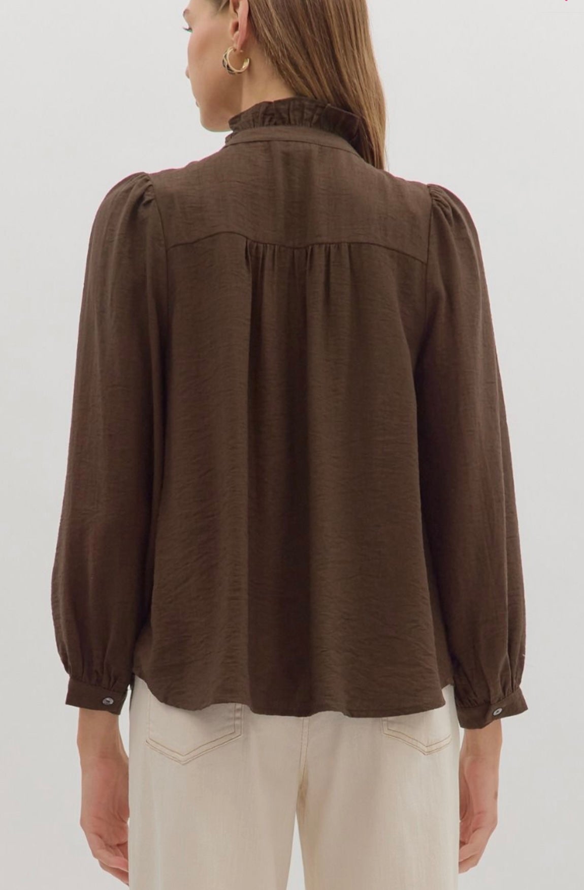 Cocoa Blossom Blouse