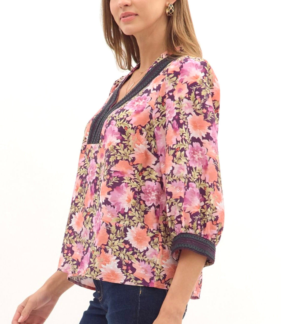 Plum Petal Blouse