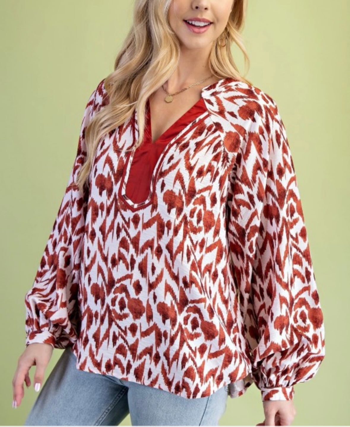 Watercolor Blouse