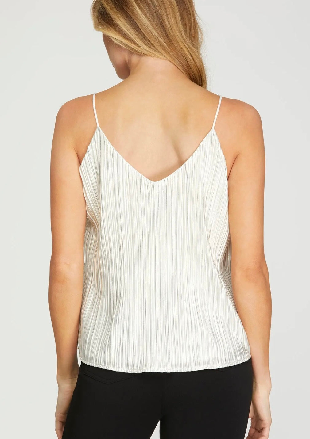 Plisse Cami