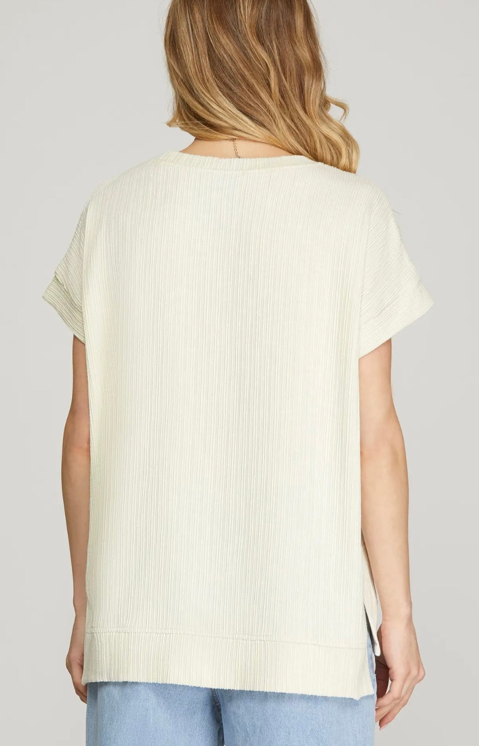 Ribbed Knit Top