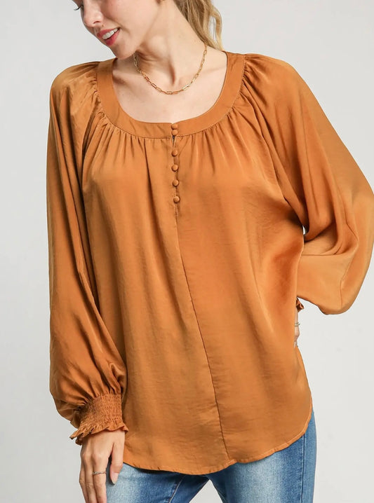 Fall Peasant Blouse