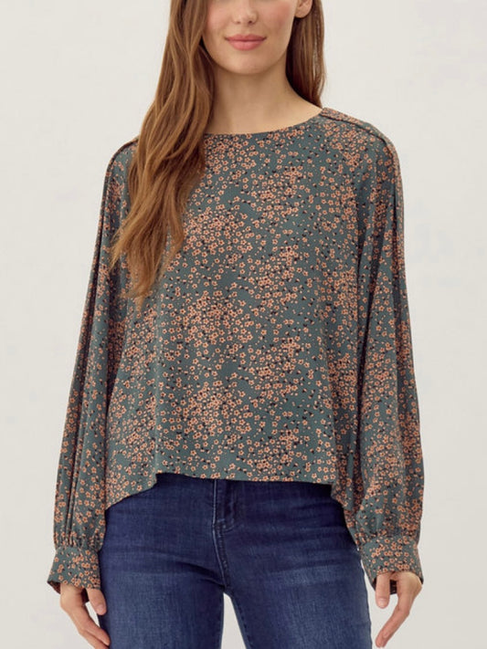 Flower Sprinkle Blouse