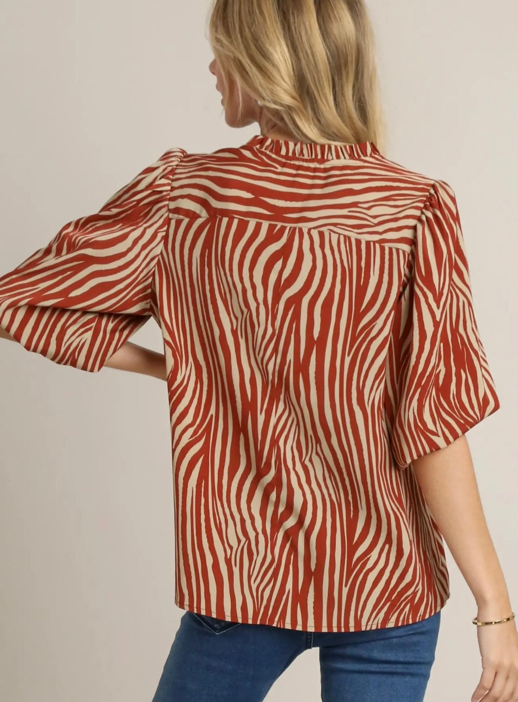 Zebra Blouse