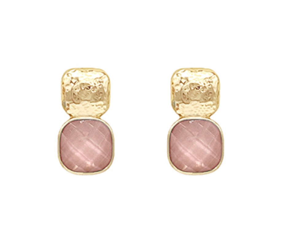Epoxy Stone Earrings (3 options)