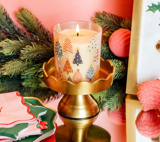 Sweet Grace Holiday Tree Candle