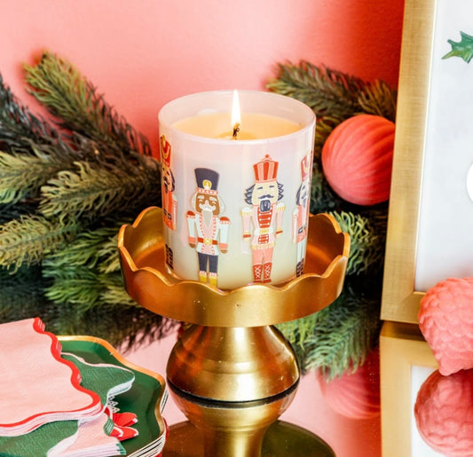 Sweet Grace Holiday Nutcracker Candles