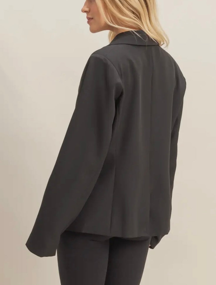 Single Button Blazer (2 colors)