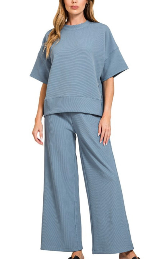 Ribbed Knit Set