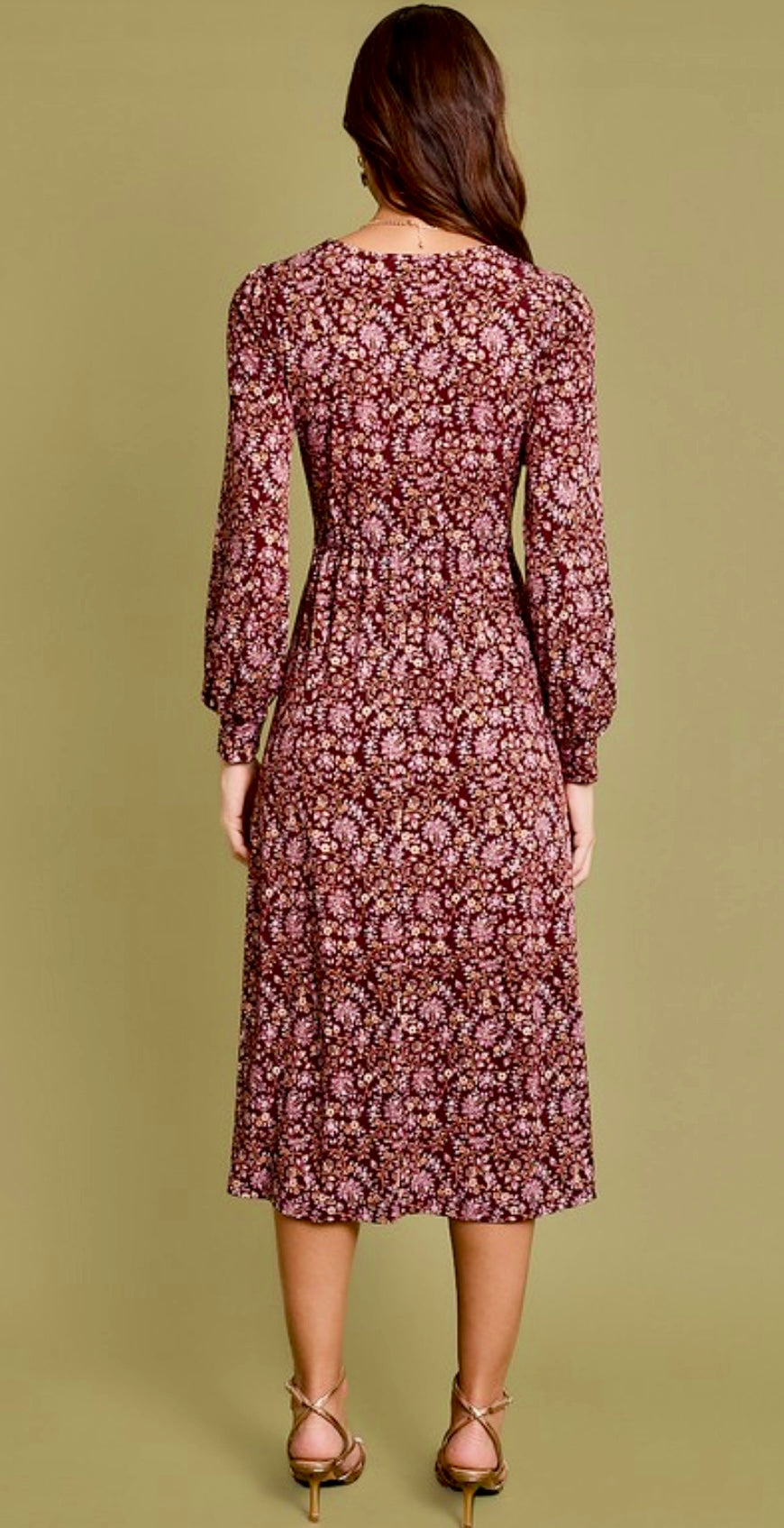 Paisley Twist Dress